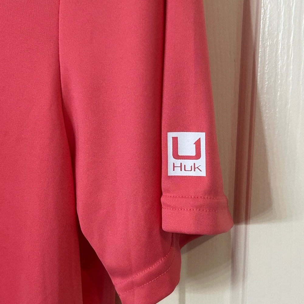Huk Men’s XL Pursuit Performance Polo Size - Picture 3 of 8